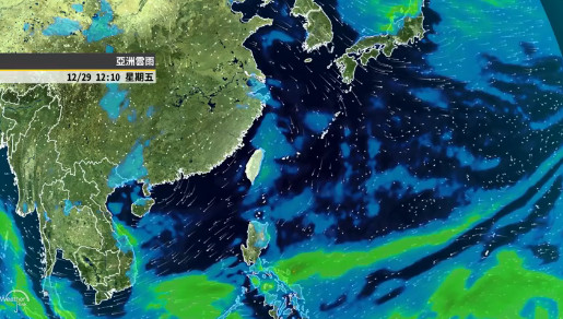 各地短暫陣雨,周末冷空氣下,北部只剩13度。(圖/翻攝自中央氣象局)