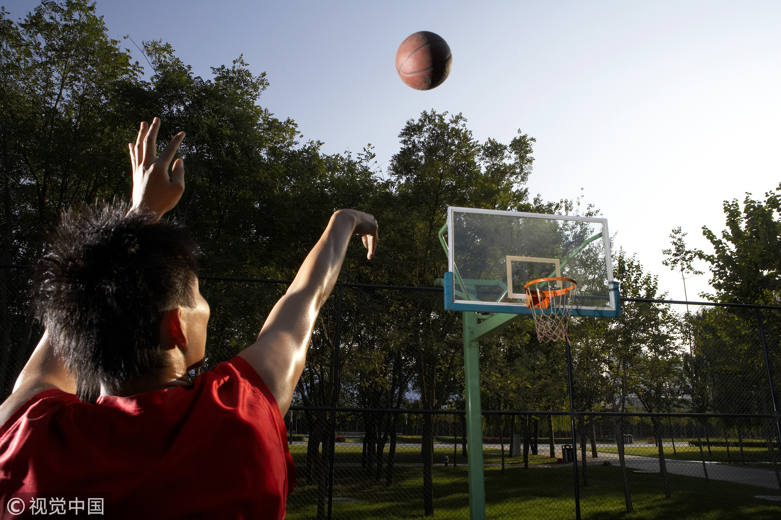 ▲籃球,球場,打球。(圖/視覺中國)