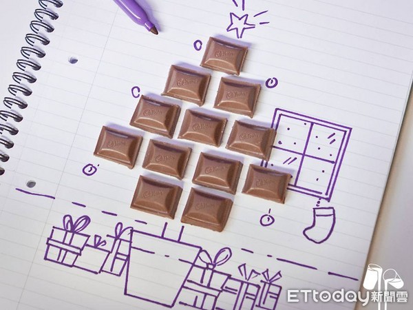 ▲吉百利巧克力玩創意。(圖/翻攝自粉專《Cadbury Dairy Milk》)