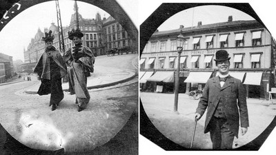125年前「挪威第一狗仔」身藏小相機，偷拍陌生男女500張