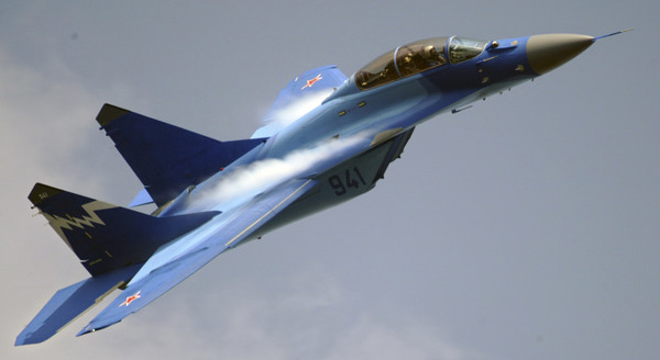 ▲▼MiG-29K除了加裝折翼、尾勾、與強化新起落架外，其他設備和性能大致與MiG-29M相似。（圖／達志影像／美聯社）