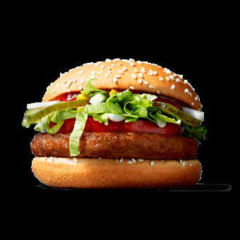 ▲麥當勞推出了全素漢堡，因應全素主義者的需求。（圖／McVegan）