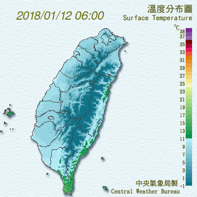 天氣圖。（圖／氣象局）