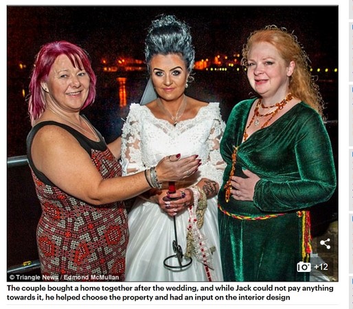 ▲▼北愛爾蘭的婦人嫁給海盜鬼魂。（圖／翻攝自Daily Mail）