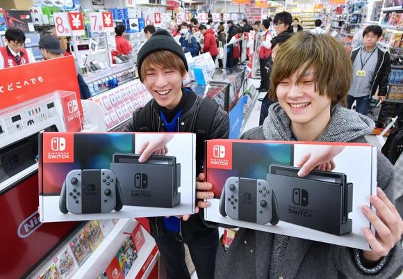 任天堂Switch日本地區銷售速度是PS4的三倍（圖／翻拍自 Nintendo Soup）