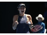 ▲▼ 2018澳網,科柏,Angelique Kerber。（圖／路透社）