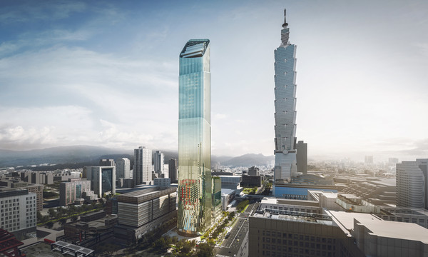 ▲Taipei Sky Tower摩天大樓A7模擬圖。（圖／碩河開發提供）