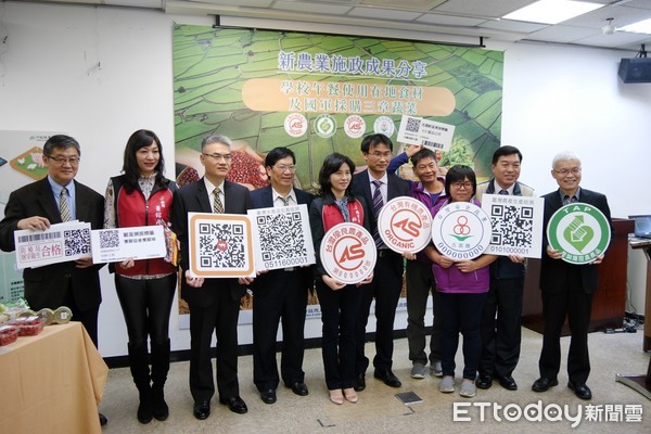 ▲107年度全面推動學校午餐及國軍使用國產可溯源食材政策。（圖／農委會提供）