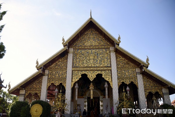 ▲Wat Phra That Hariphunchai,泰國旅遊,清邁旅遊,南奔府,寺廟。（圖／記者陳涵茵攝）