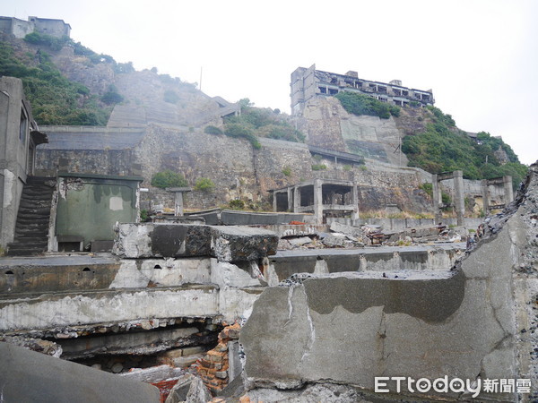 ▲軍艦島登島及搭渡輪。（圖／記者彭懷玉攝）