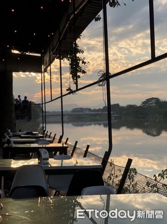 ▲De Lanna Riverfront Café & Restaurant,泰國,清萊。（圖／記者陳涵茵攝）