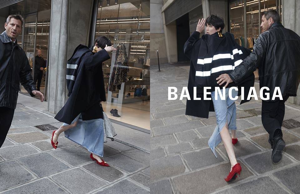 ▲BALENCIAGA 巴黎世家2018春夏廣告。（圖／BALENCIAGA提供）