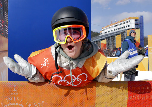 ▲▼美國障礙雪板選手傑拉德為美國奪下冬奧首金。（圖／路透社）