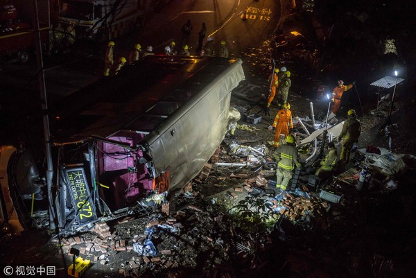 ▲▼香港日前發生一起嚴重大巴死亡車禍。（圖／CFP）