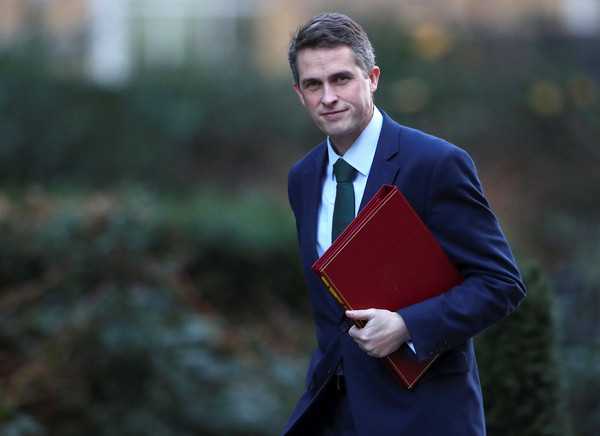 ▲▼英國國防大臣威廉森（Gavin Williamson）。（圖／路透社）