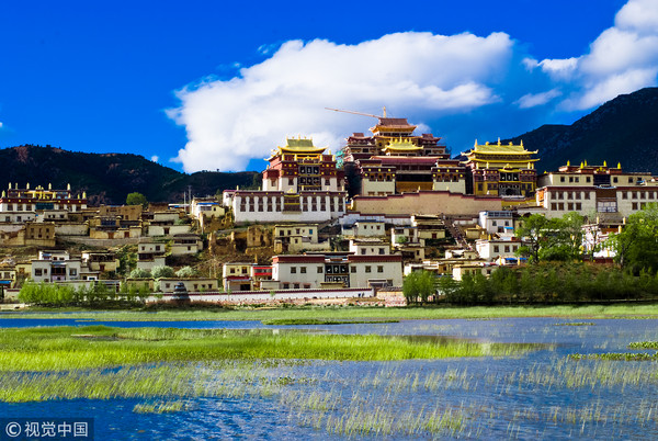 ▲香格里拉在雲南四川西藏的交會處。（圖／視覺中國）