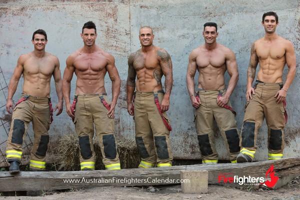 ▲性感男人職業（圖／翻攝自AustralianFirefightersCalendar FB）