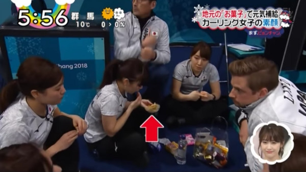 ▲日本冰壺女隊甜點。（圖／截圖自YouTube）