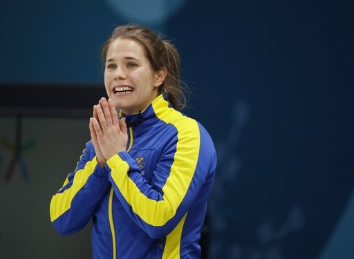 ▲瑞典冰壺女隊，隊長哈塞伯格(Anna Hasselborg)。（圖／達志影像／美聯社）