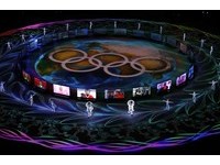 ▲▼下屆主辦城市中國北京，平昌閉幕式帶來「北京8分鐘」演出。（圖／路透社）