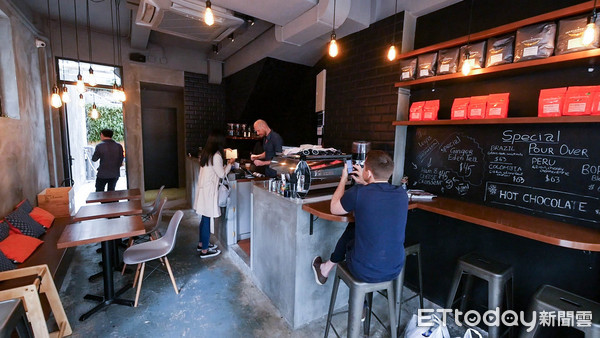 ▲香港咖啡廳polygon cafe。（圖／記者謝婷婷攝）