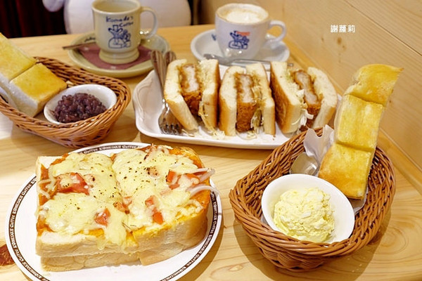 ▲台北捷運松江南京站－客美多咖啡Komeda‘s Coffee。（圖／蹦啾＊謝蘿莉 La vie heureuse提供，請勿任意翻攝以免侵權）