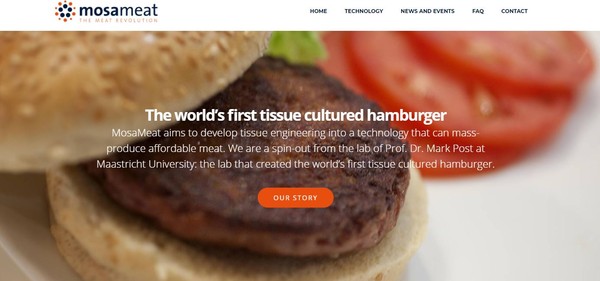 ▲ Mosa Meat公司生產出人造漢堡肉。（圖／翻攝自Mosa Meat官網）