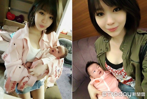 ▲▼2名辣媽雪乳夾兒，背後故事滿滿洋蔥。（圖／粉專我和兩個媽媽提供，請勿隨意翻拍，以免侵權。）