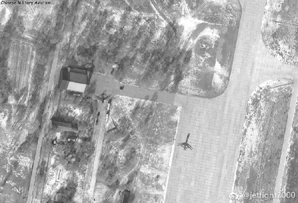 ▲▼吉林雙遼、海南島陵水都被捕捉到有EA-03無人機的身影。（圖／翻攝自微博／jetfight2000）