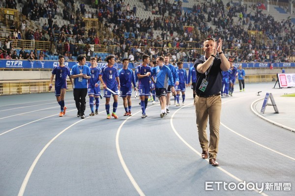  ▲ Chinese men's football coach, Gary White. (Photo / reporter Zhang Keming) 