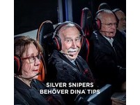 雖然Silver Snipers阿公、阿嬤勤奮練習，在賽上輕鬆電爆一些年輕隊伍，但仍不敵鮮肉的戰鬥力，未贏得任何獎項就回家。
