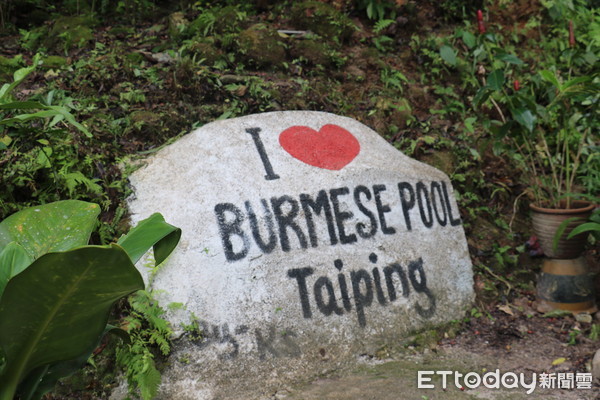 ▲柏密斯瀑布Burmese Pool Waterfall。（圖／記者華少甫攝）