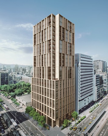 ▲▼「琢豐」建案外觀示意與該案接待中心。（圖／業者提供）