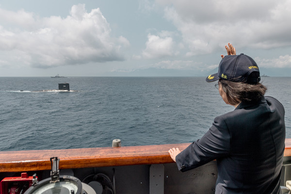 ▲▼總統蔡英文視導宜蘭海軍部隊。（圖／總統府提供）