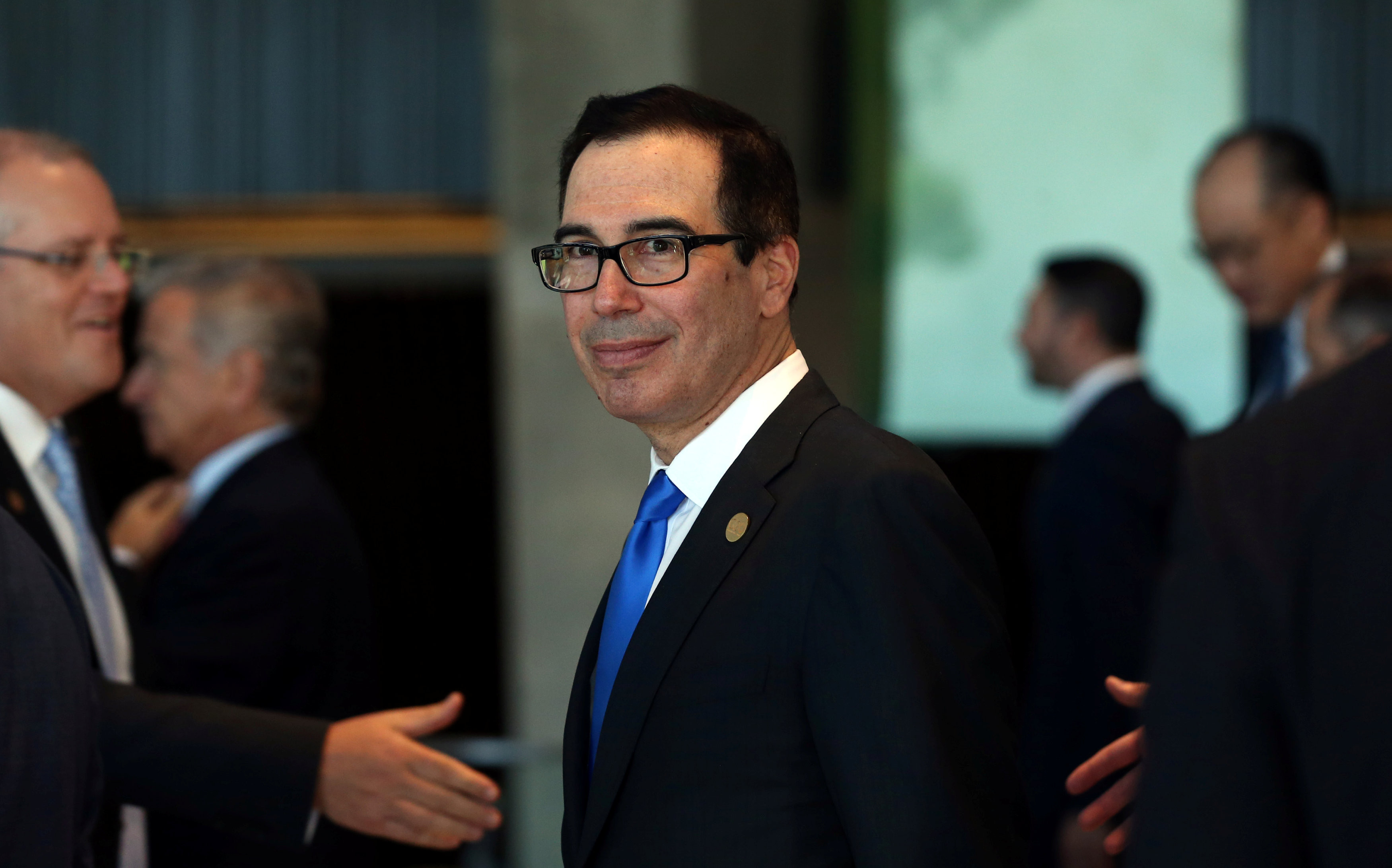 ▲美國財政部長梅努欽（Steven Mnuchin）。（圖／路透社）