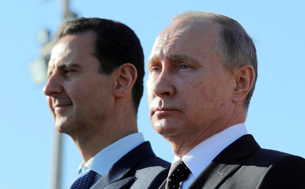 ▲▼俄羅斯總統普丁（右）和敘利亞總統阿薩德（左）。（圖／路透社）