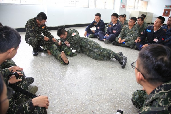 戰術戰傷救護訓練班開訓　強化官兵戰場救護應變能力