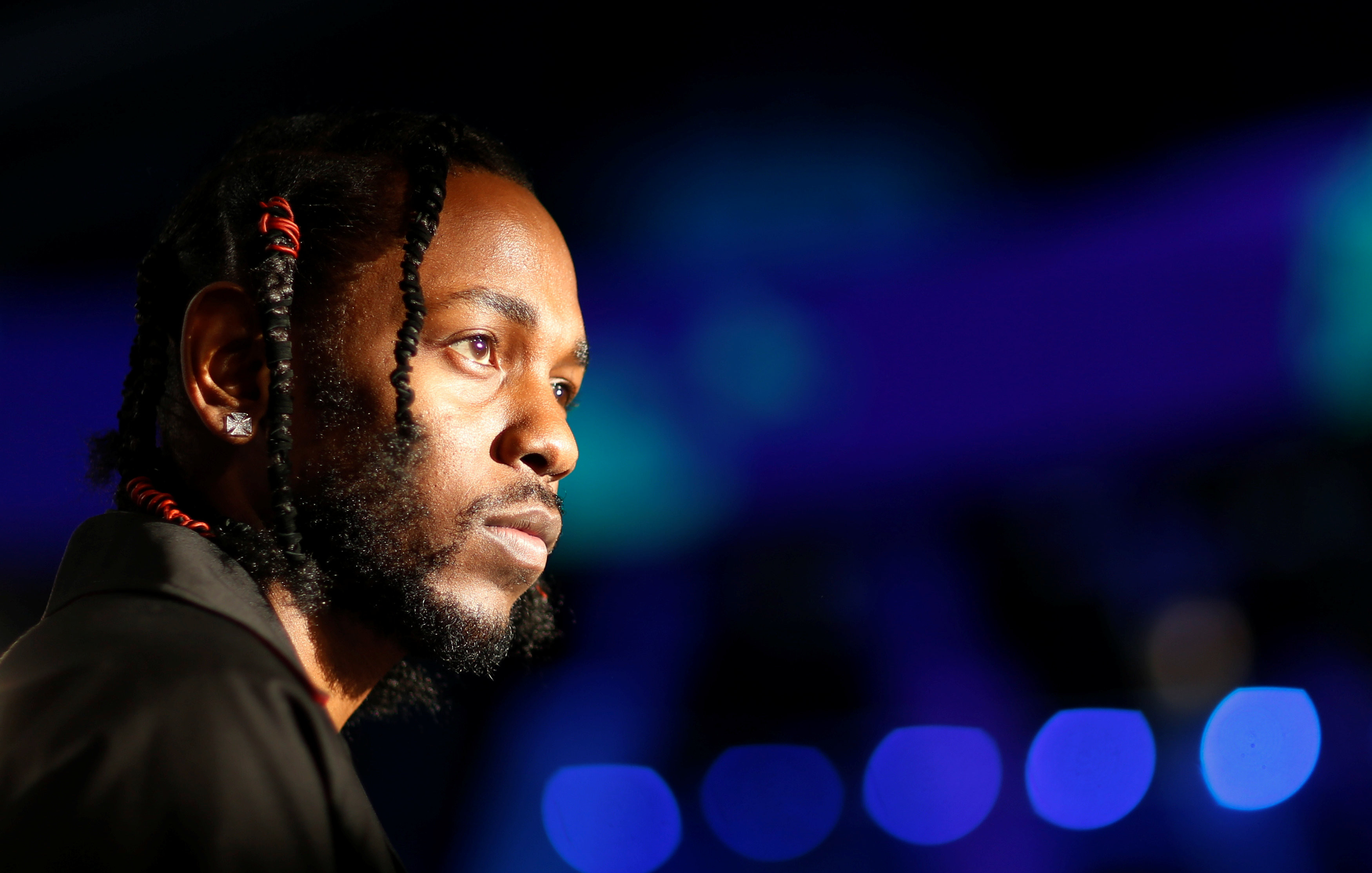 ▲美國非洲裔歌手拉馬爾（Kendrick Lamar）以專輯作品《DAMN.》獲得普立茲「音樂獎」。（圖／路透社）