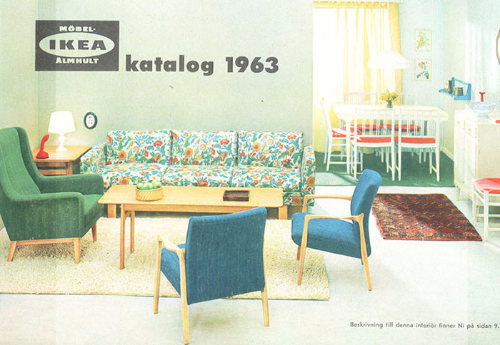 ▲▼67年來IKEA型錄封面變化。（圖／翻攝自外網，Boredpanda）