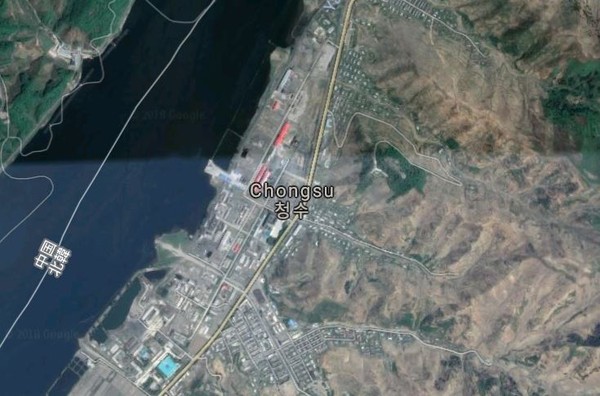 ▲▼ 北韓神秘工廠曝光。（圖／翻攝自Google Map）