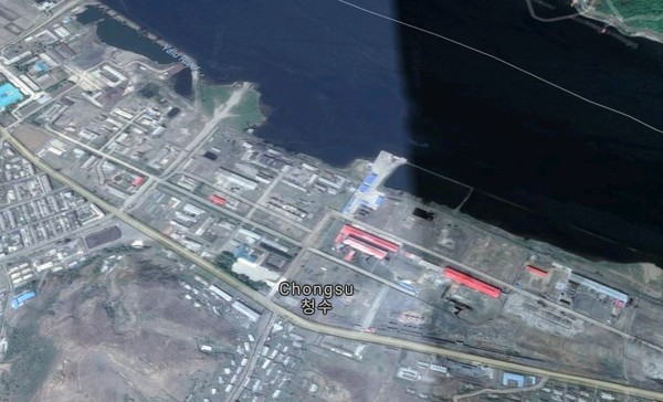 ▲▼ 北韓神秘工廠曝光。（圖／翻攝自Google Map）
