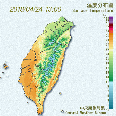 ▲▼「只下3滴」豪雨快閃快渴死！17度→30度熱一周　梅雨恐報到變天。（圖／中央氣象局）