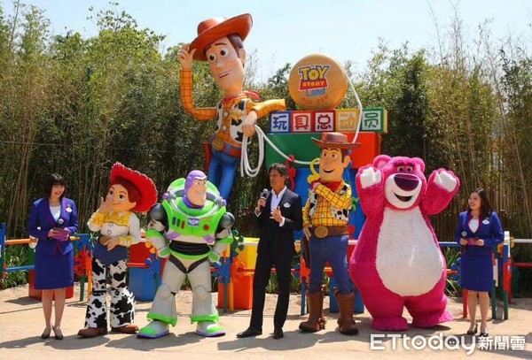 上海迪士尼樂園「玩具總動員」園區開幕 。（圖／上海迪士尼樂園提供）