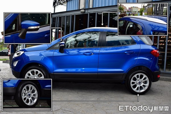 福特都會輕型SUV「EcoSport」換心再戰　在台預接單價70.9萬元起（圖／記者游鎧丞攝）