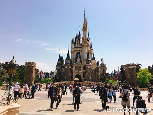 ▲▼東京迪士尼樂園灰姑娘城堡,仙杜瑞拉城堡。（圖／記者蔡玟君攝）