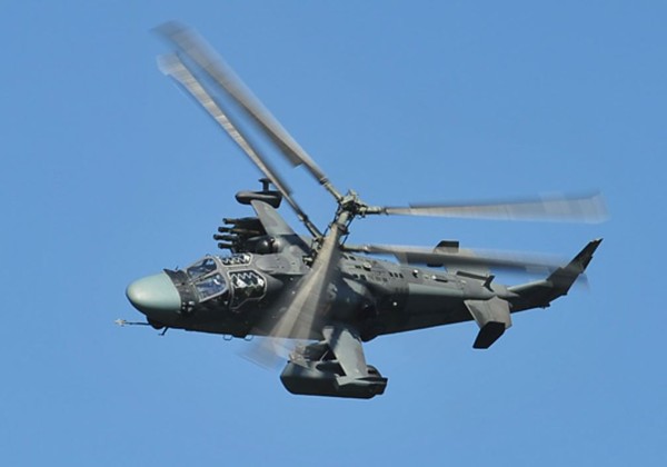▲▼卡-52「鱷魚」武裝直升機（Камов Ка-52）。（圖／翻攝自俄羅斯國防部）