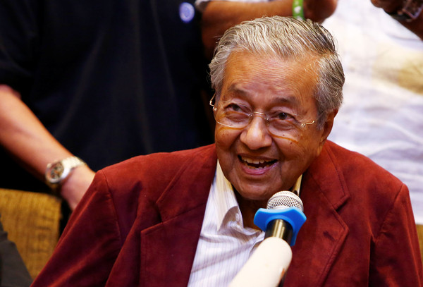  ▲ ▼ General elections in Malaysia, I hope the league will determine more than half of the seats, Mahathir. (Photo / Reuters) 