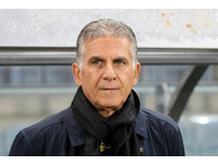 ▲伊朗主帥Carlos Queiroz。（圖／達志影像／美聯社）