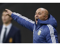 ▲阿根廷主帥Jorge Sampaoli。（圖／達志影像／美聯社）
