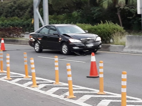 ▲彰化高路公路開車撞傷鹿　網友好震驚：竟然有野生的。（圖／翻攝自花壇人俱樂部）